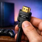 Cable HDMI 2.1 con certificación Ultra High Speed para jugar en 4K a 120Hz.