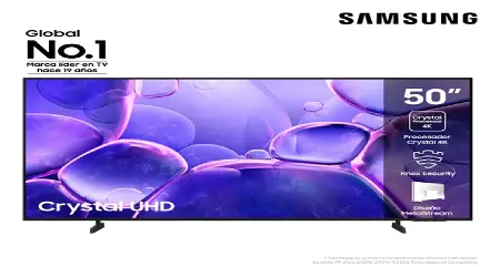 Smart TV Samsung de 50 pulgadas modelo U8000F